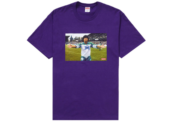 T-shirt Supreme Maradona violet