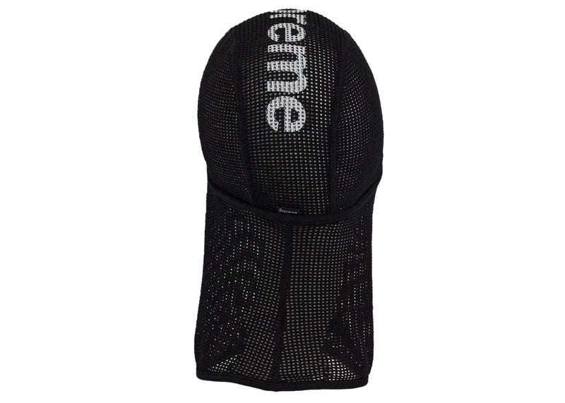 Cagoule légère en maille suprême noire 