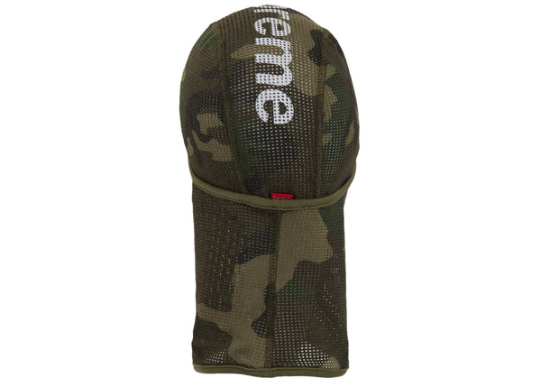 Cagoule légère en maille suprême Woodland Camo 