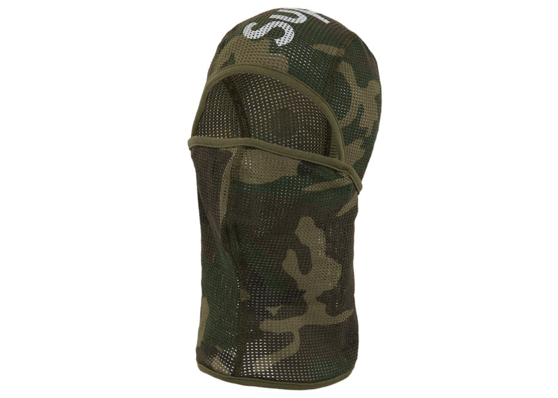 Cagoule légère en maille suprême Woodland Camo 
