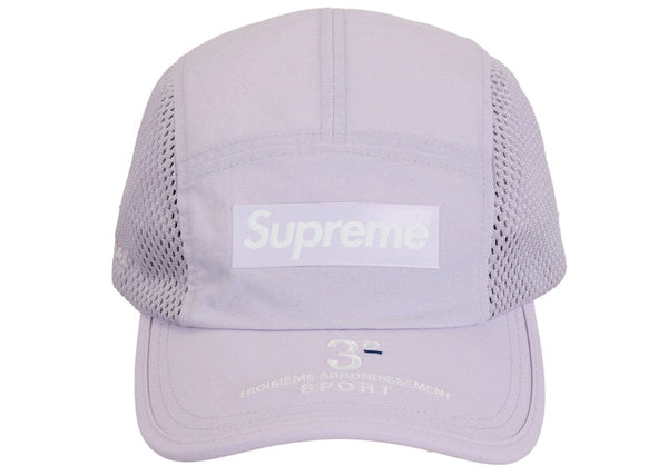 Casquette de camping à empiècements latéraux en maille suprême (SS24) Lavande