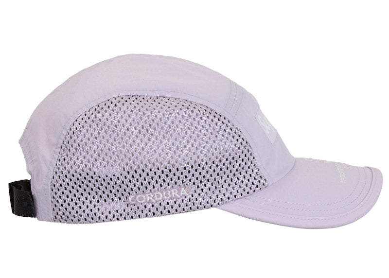 Casquette de camping à empiècements latéraux en maille suprême (SS24) Lavande