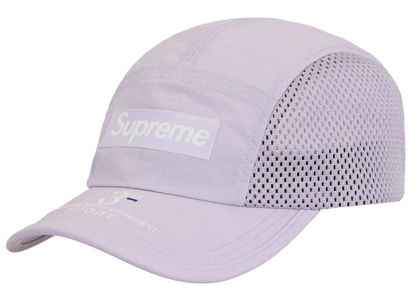 Casquette de camping à empiècements latéraux en maille suprême (SS24) Lavande