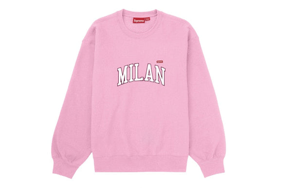 Pull ras du cou Supreme Milan Shop Small Box Rose