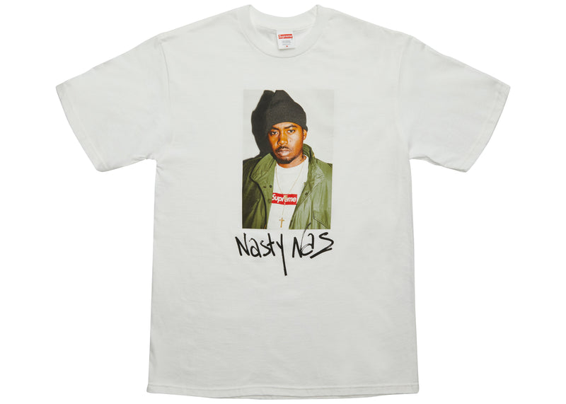 Supreme Nas Tee Weiß