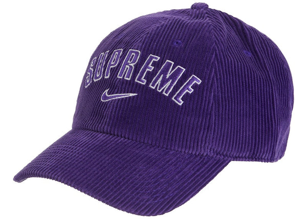 Supreme Nike Arc Velours Côtelé 6 Panneaux Violet 