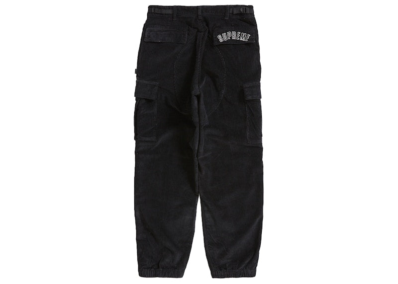 Pantalon cargo en velours côtelé Supreme Nike Arc Noir