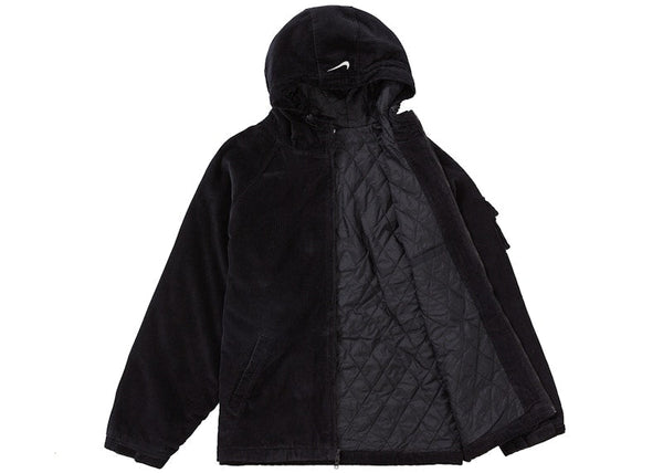 Veste à capuche en velours côtelé Supreme Nike Arc Noir