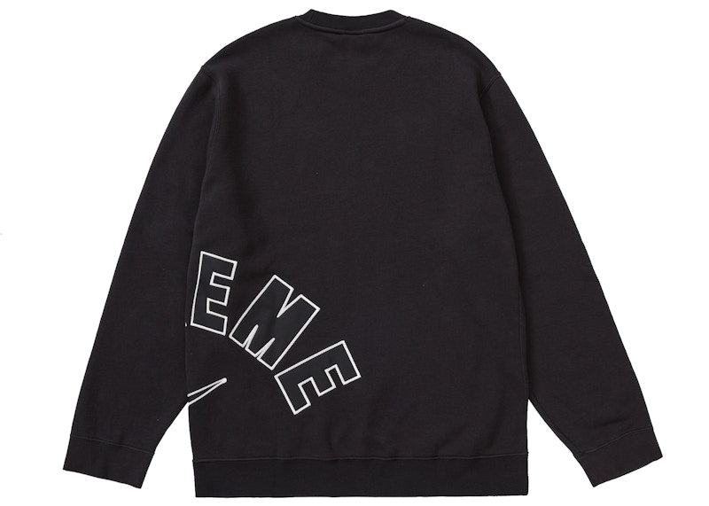 Sweat à col rond Supreme Nike Arc Noir 
