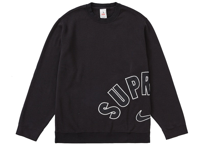 Sweat à col rond Supreme Nike Arc Noir 