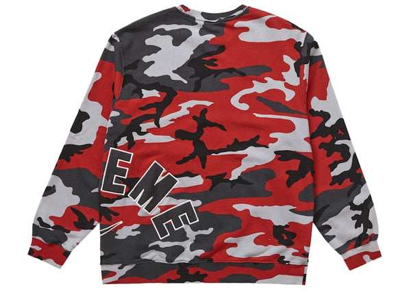 Sweat à col rond Supreme Nike Arc Rouge Camo