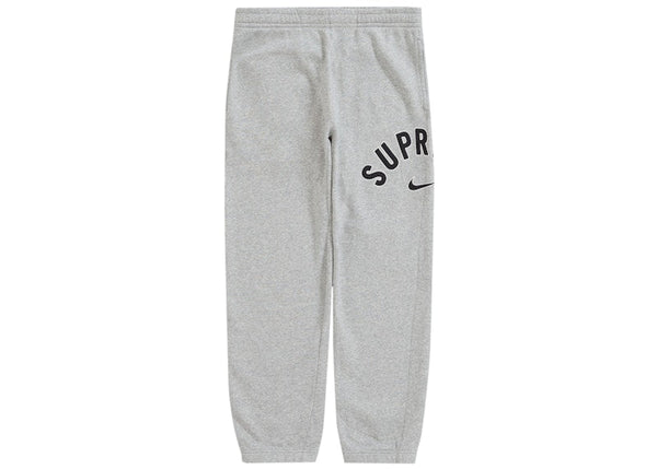 Pantalon de survêtement Supreme Nike Arc gris chiné