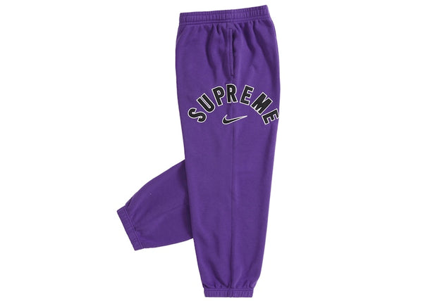 Pantalon de survêtement Supreme Nike Arc Violet 