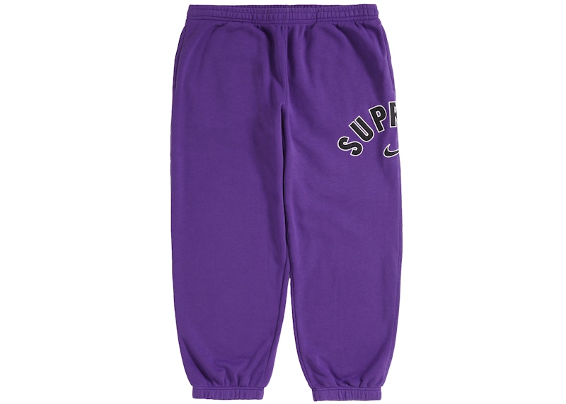 Pantalon de survêtement Supreme Nike Arc Violet 