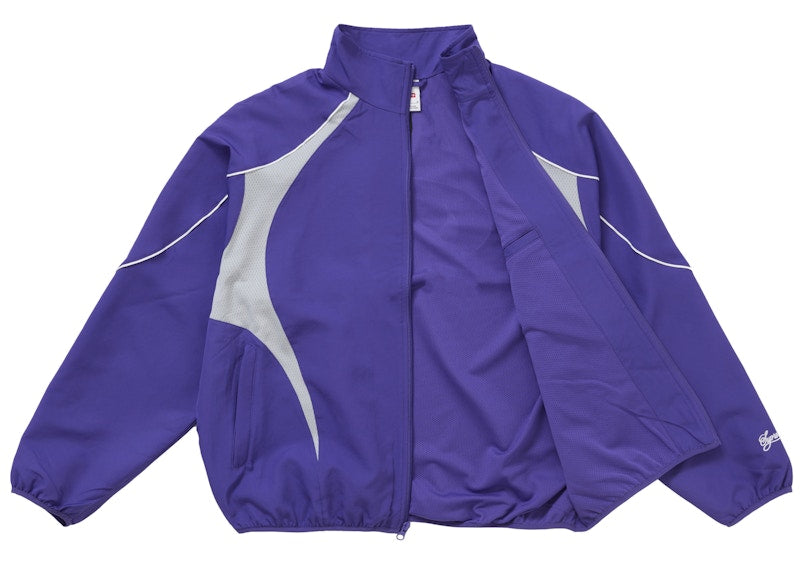 Supreme Nike Track Jacket Purple