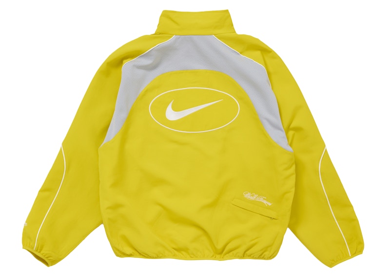 Supreme Nike Track Jacket Yellow