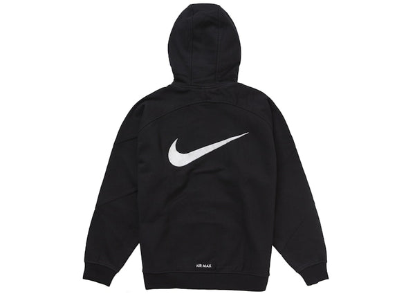 Supreme Nike Zip Up Hooded Sweatshirt Black