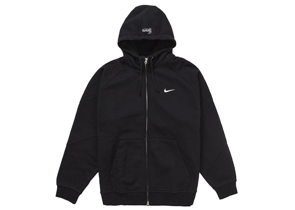 Supreme Nike Zip Up Hooded Sweatshirt Black