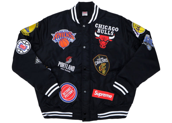 Veste d'échauffement Supreme Nike/NBA Teams Noir