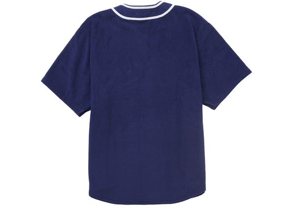 Maillot de baseball Supreme Polartec bleu marine 