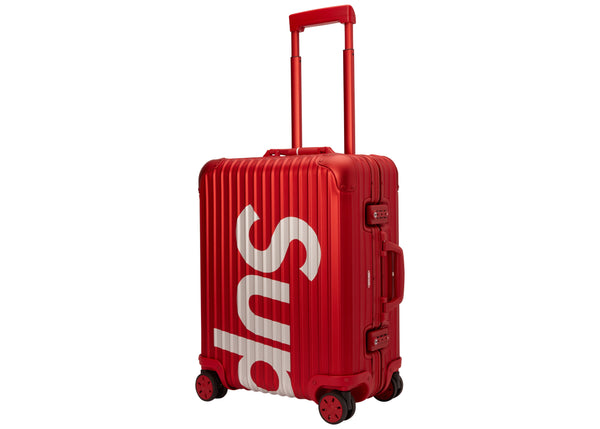 Supreme RIMOWA Topas Multiwheel 45L Rouge 