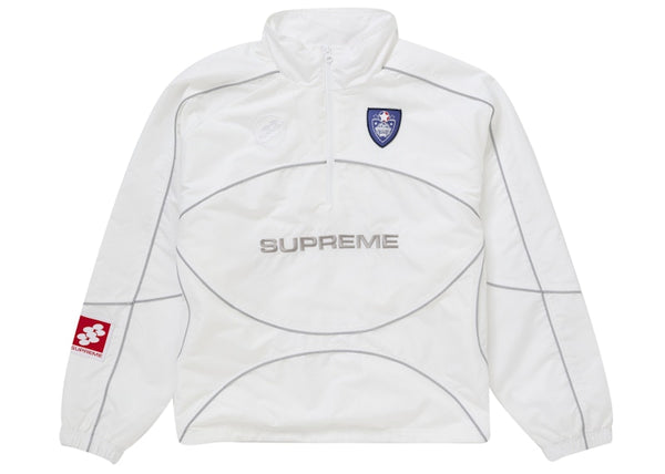 Supreme Reflective Piping Pullover White