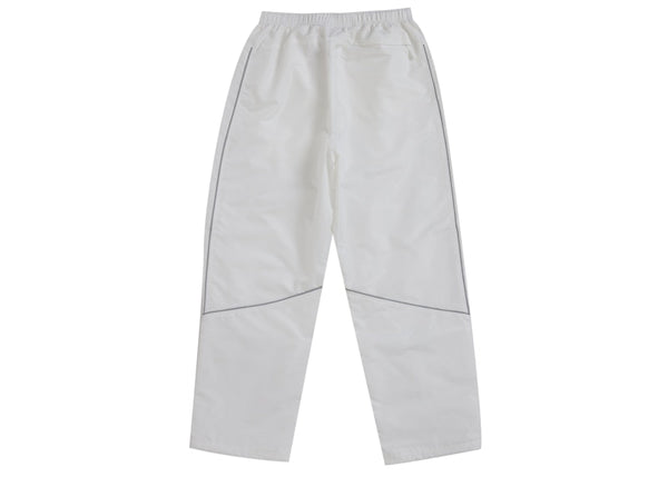 Supreme Reflective Piping Track Pant White