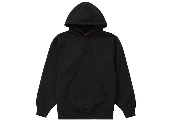 Sweat à capuche Supreme Satin Appliqué Noir