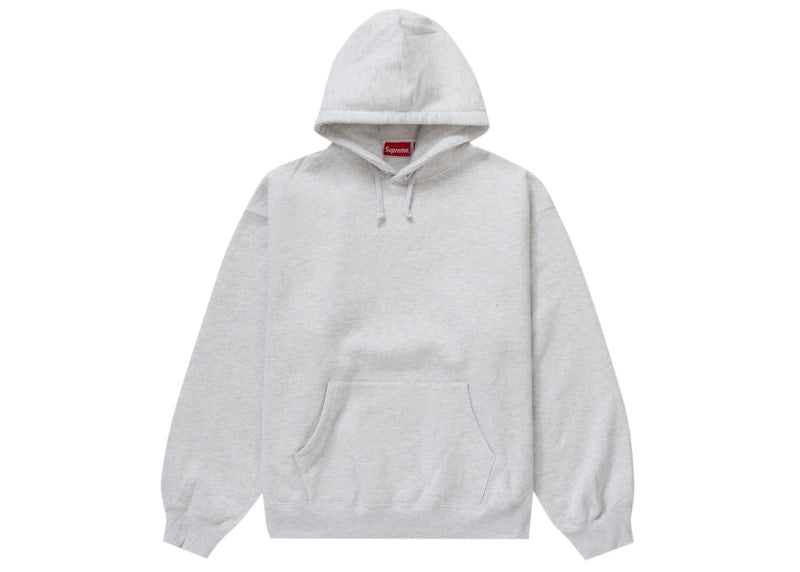 Sweat à capuche Supreme Satin Appliqué (AH23) Gris cendré 