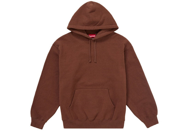 Sweat à capuche Supreme Satin Applique (AH24) Marron 