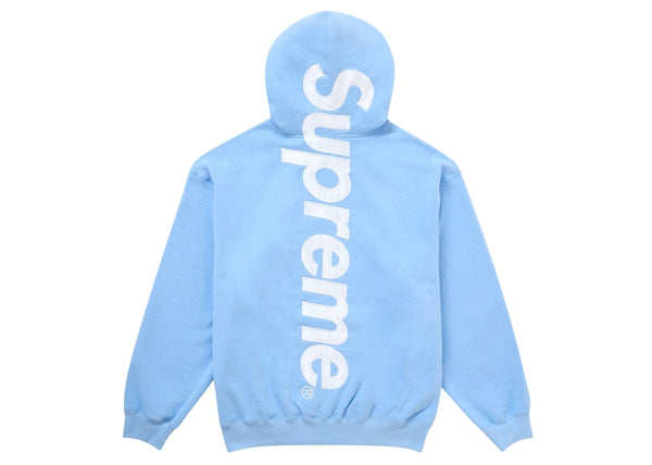 Sweat à capuche Supreme Satin Applique (AH24) Bleu clair 