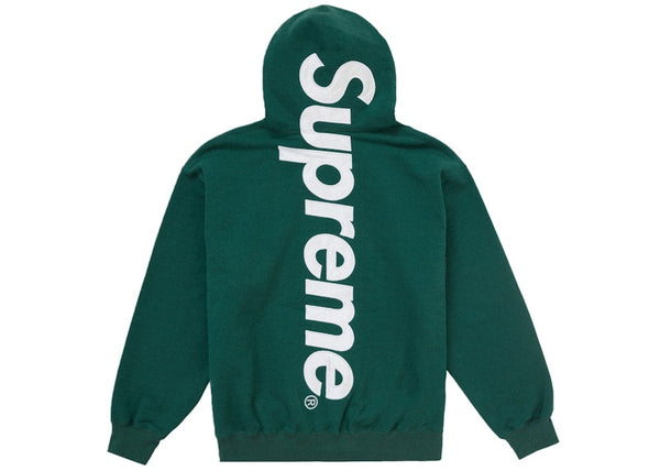 Sweat à capuche Supreme Satin Applique (AH24) Vert foncé 