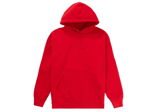 Sweat à capuche Supreme Satin Appliqué Rouge