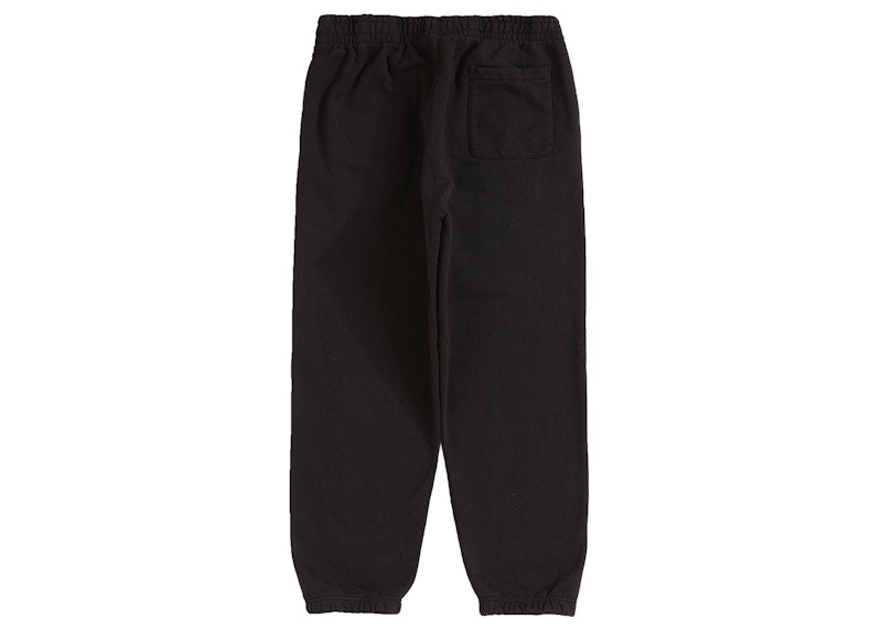 Pantalon de survêtement Supreme Satin Appliqué Noir
