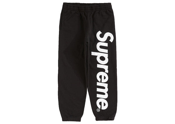 Pantalon de survêtement Supreme Satin Appliqué Noir