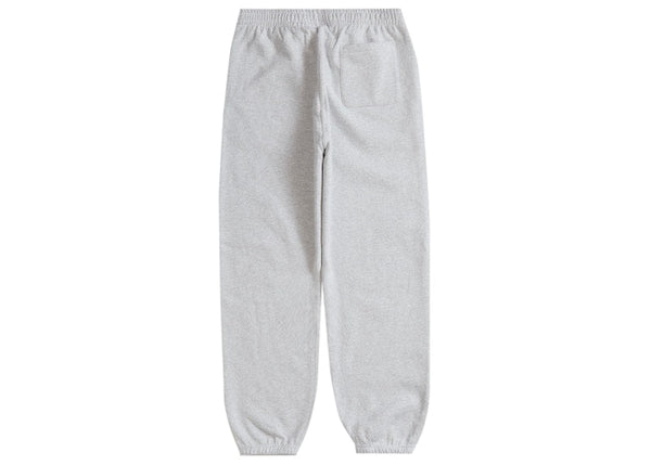 Pantalon de survêtement Supreme Satin Appliqué (AH23) Gris cendré 
