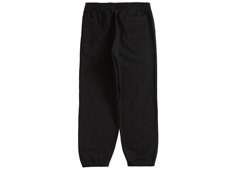 Pantalon de survêtement Supreme Satin Appliqué (AH23) Noir 