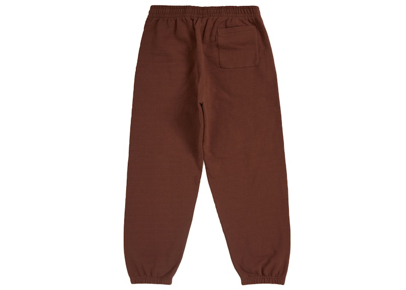Supreme Satin Applique Sweatpant (FW24) Braun 