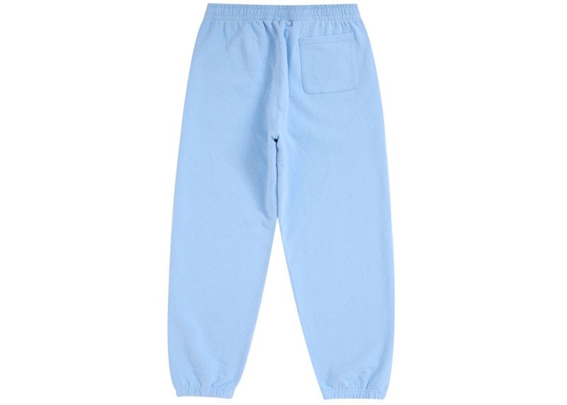 Pantalon de survêtement Supreme Satin Applique (AH24) Bleu clair 