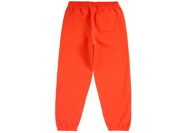 Pantalon de survêtement Supreme Satin Applique (AH24) Orange vif 