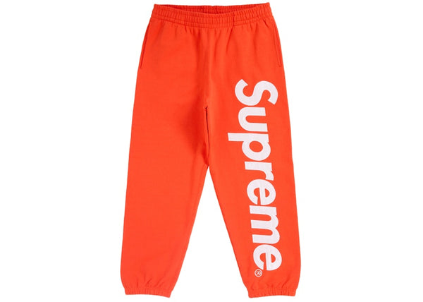 Pantalon de survêtement Supreme Satin Applique (AH24) Orange vif 