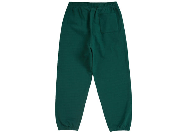 Pantalon de survêtement Supreme Satin Applique (AH24) Vert foncé 