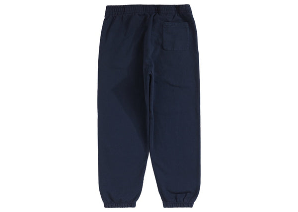 Pantalon de survêtement Supreme Satin Appliqué Bleu marine