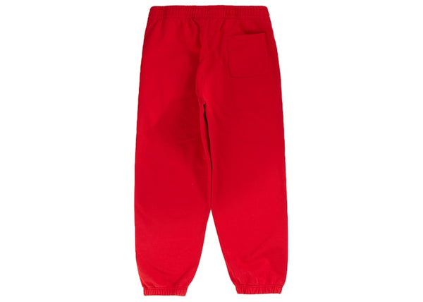 Pantalon de survêtement Supreme Satin Appliqué Rouge 