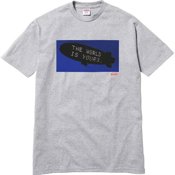T-shirt Supreme Scarface Blimp gris chiné 