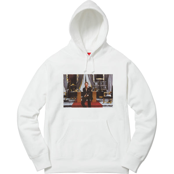 Sweat à capuche Supreme Scarface Friend blanc 