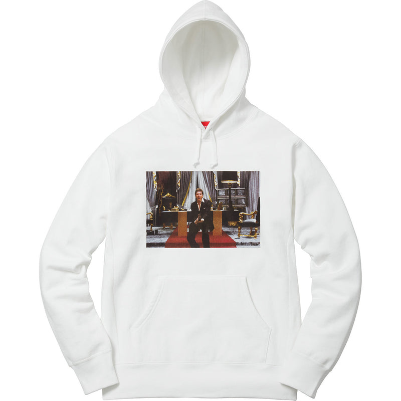 Supreme Scarface Friend Kapuzenpullover Weiß 