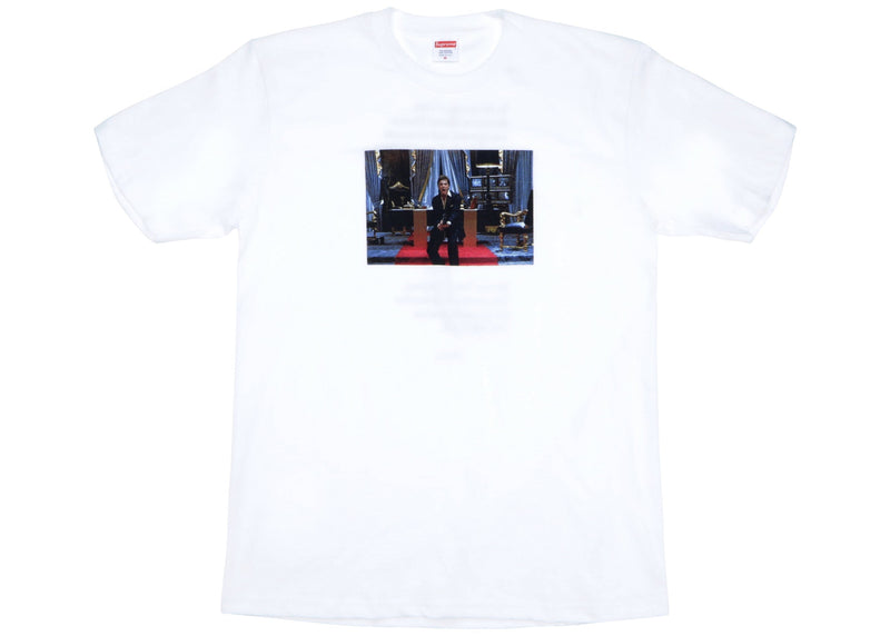 T-shirt Supreme Scarface Friend blanc