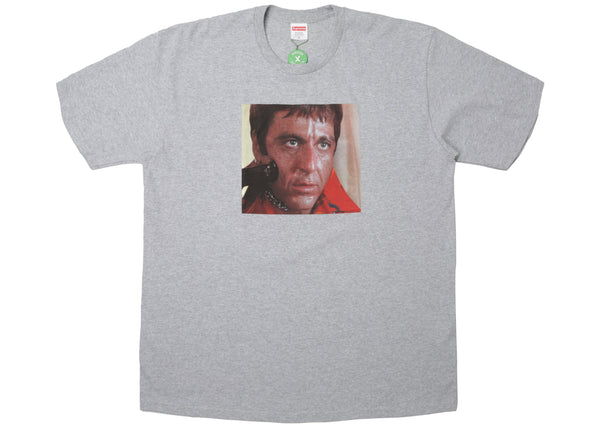 T-shirt de douche Supreme Scarface gris chiné 