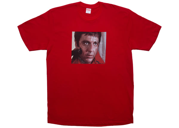 T-shirt de douche Supreme Scarface rouge 